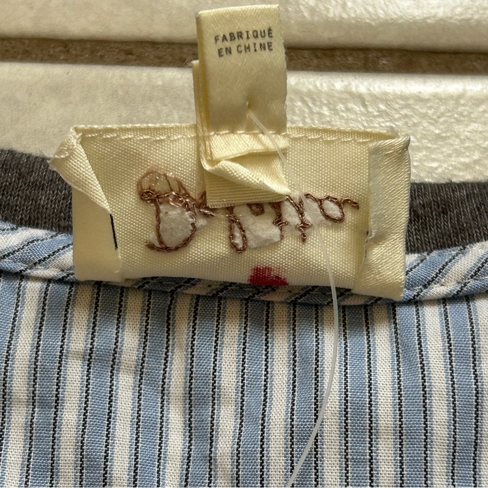 Anthropologie Deletta Callisto Swing Babydoll top - Picture 4 of 11